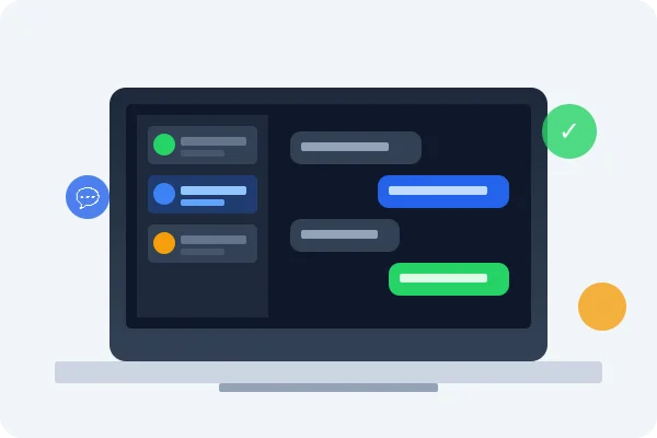 Equipe utilizando o sistema Conectus para atendimento ao cliente